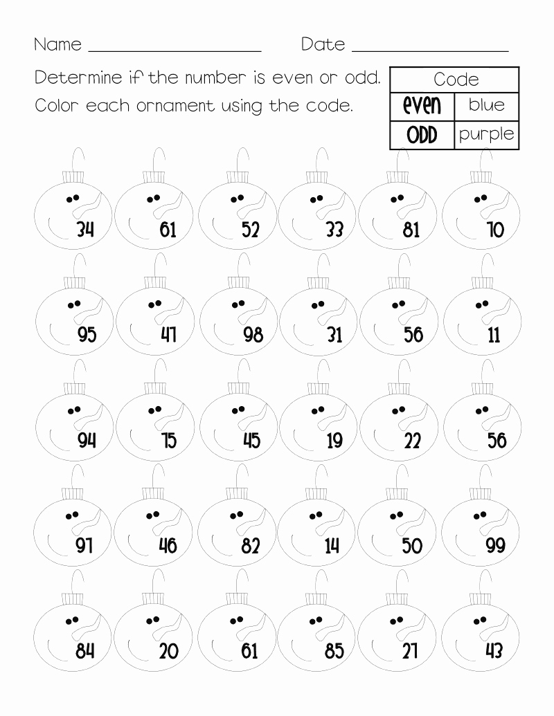 Odds and even Worksheet Unique Lory S 2nd Grade Skills even and Odd Freebie