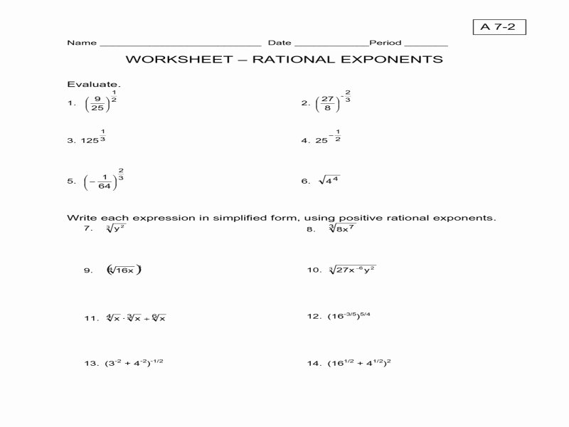 Operations with Exponents Worksheet Beautiful 12 Fsfce Ex Report Mathematics Essay