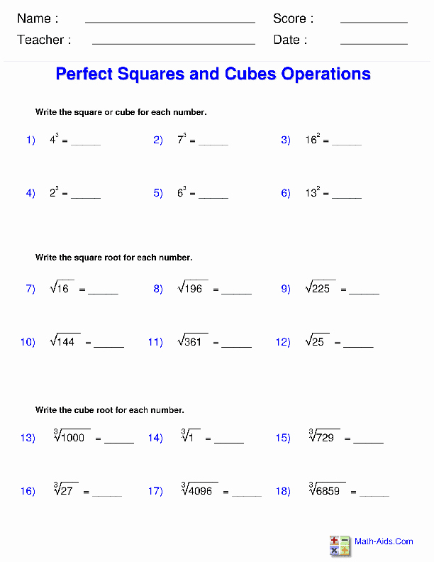 Operations with Radicals Worksheet Beautiful Exponents and Radicals Worksheets
