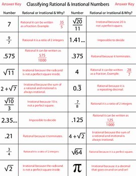 operations with rational numbers worksheet awesome classifying rational amp irrational numbers of operations with rational numbers worksheet