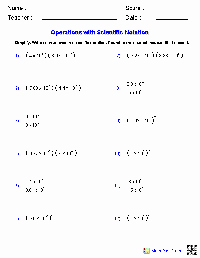 Operations with Scientific Notation Worksheet Luxury 15 Best Of Long Lined Paper Worksheets 4th Grade