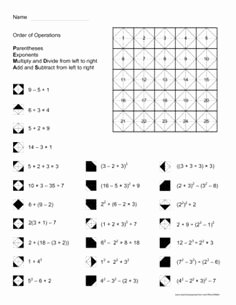 Order Of Operations Puzzle Worksheet Best Of solving E Step Equations Fun Engaging Worksheet Activity