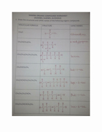 Organic Chemistry Worksheet with Answers Awesome Naming organic Pounds Worksheet with Answers by