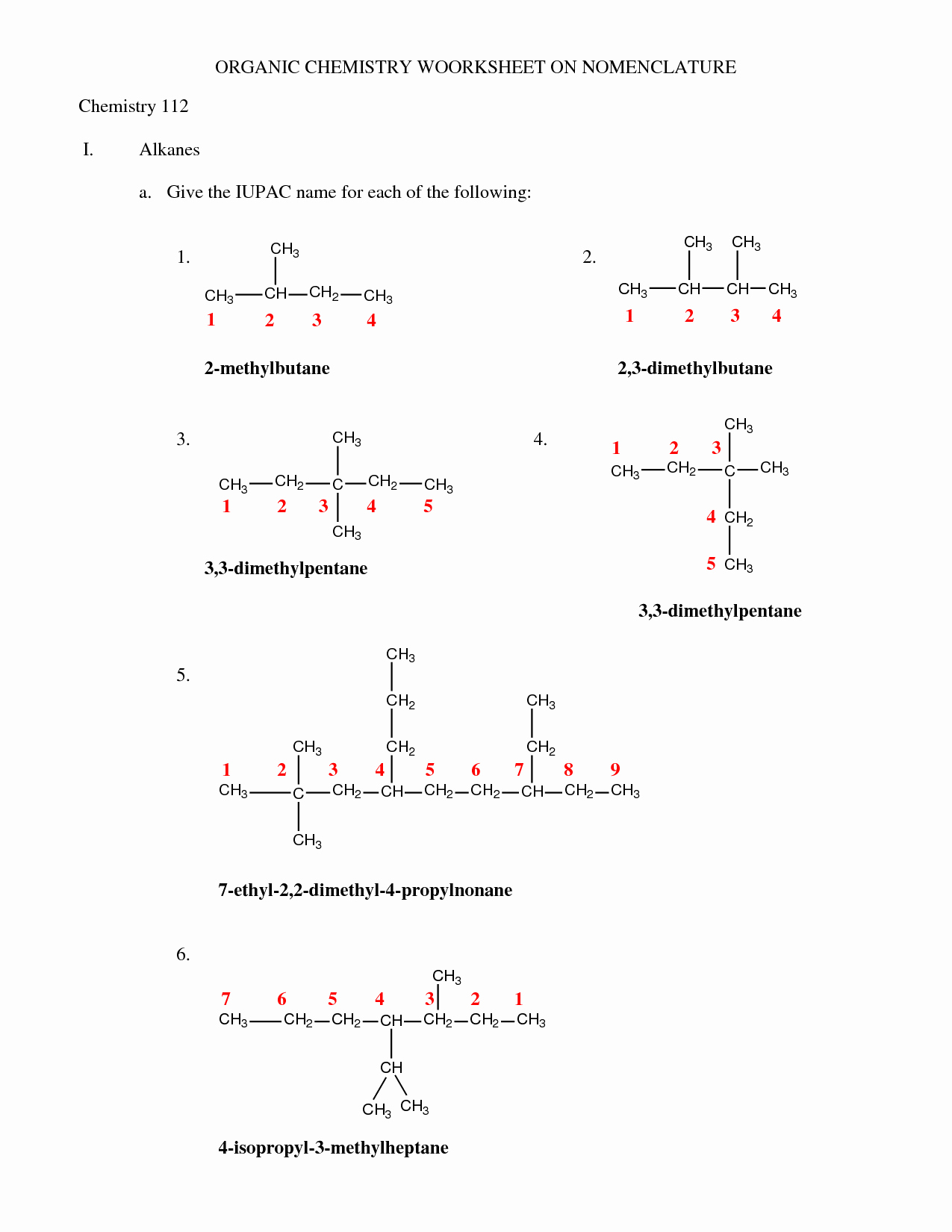 Organic Compounds Worksheet Answers Elegant 9 Best Of Functional Group Practice Worksheet