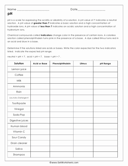 Overview Chemical Bonds Worksheet Answers