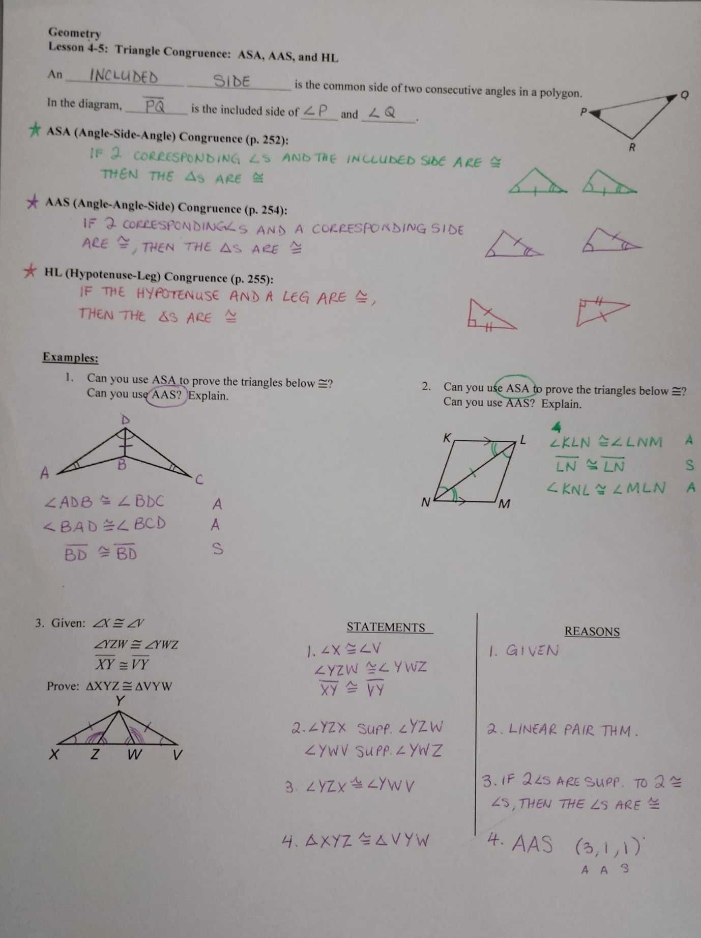 50 Pairs Of Angles Worksheet Answers