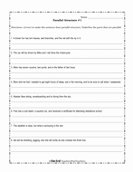 Parallel Structure Worksheet with Answers Best Of Parallel Structure by Kimkroll8