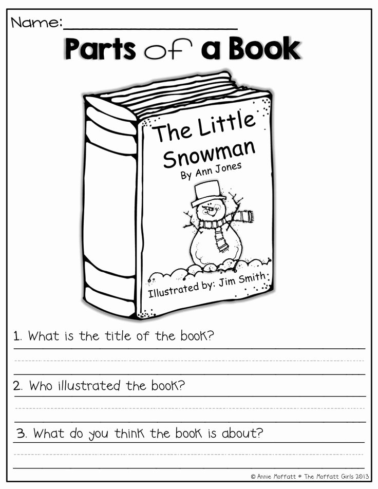 Parts Of A Book Worksheet Elegant 25 Best Ideas About Book Care Lessons On Pinterest