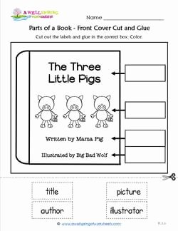 Parts Of A Book Worksheet Inspirational Worksheets by Subject