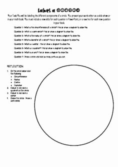 Parts Of A Circle Worksheet Elegant Five Worksheets 2d Shapes Perimeter and area Triangles