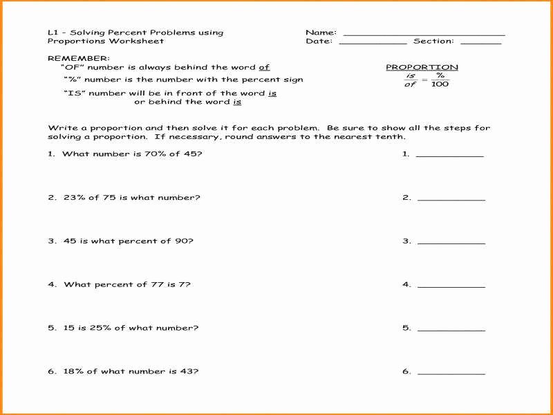 Percent Error Worksheet Answers Elegant Percent Problems Worksheet