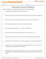 Perimeter Word Problems Worksheet Luxury Finding the Perimeter Quiz