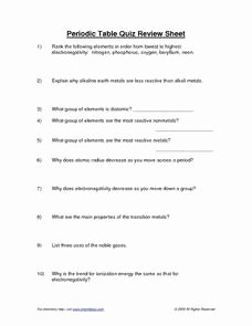 Periodic Table Practice Worksheet Beautiful Diatomic Elements Lesson Plans &amp; Worksheets Reviewed by