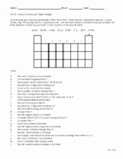 Periodic Table Puzzle Worksheet Answers Fresh Worksheet Periodic Table tour and Trends 2012 2013 Ic Ch