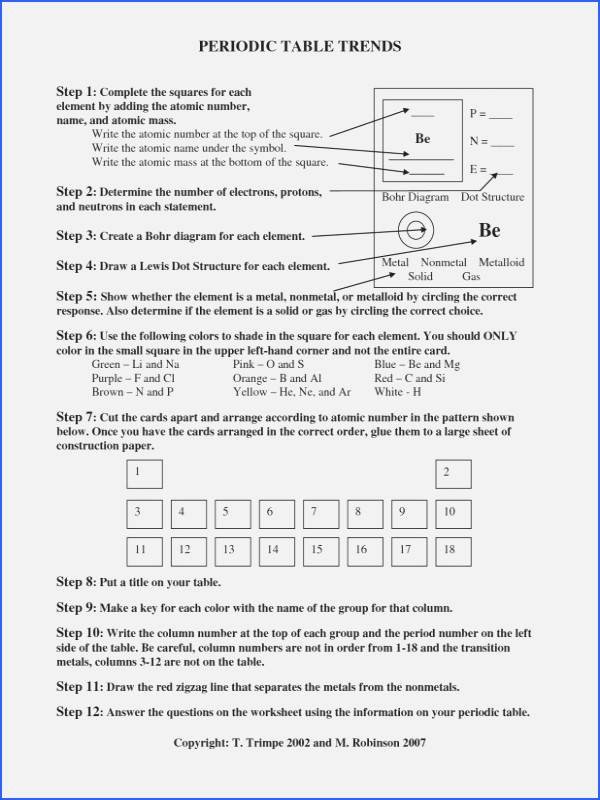 Periodic Table Puzzle Worksheet Unique Periodic Table Puzzle Answer Key Chemistry if8766