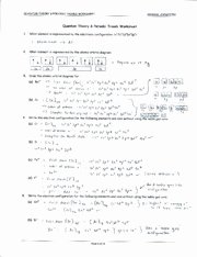 Periodic Trends Practice Worksheet Answers Awesome Quantum theory Worksheet I Key Quantum theory
