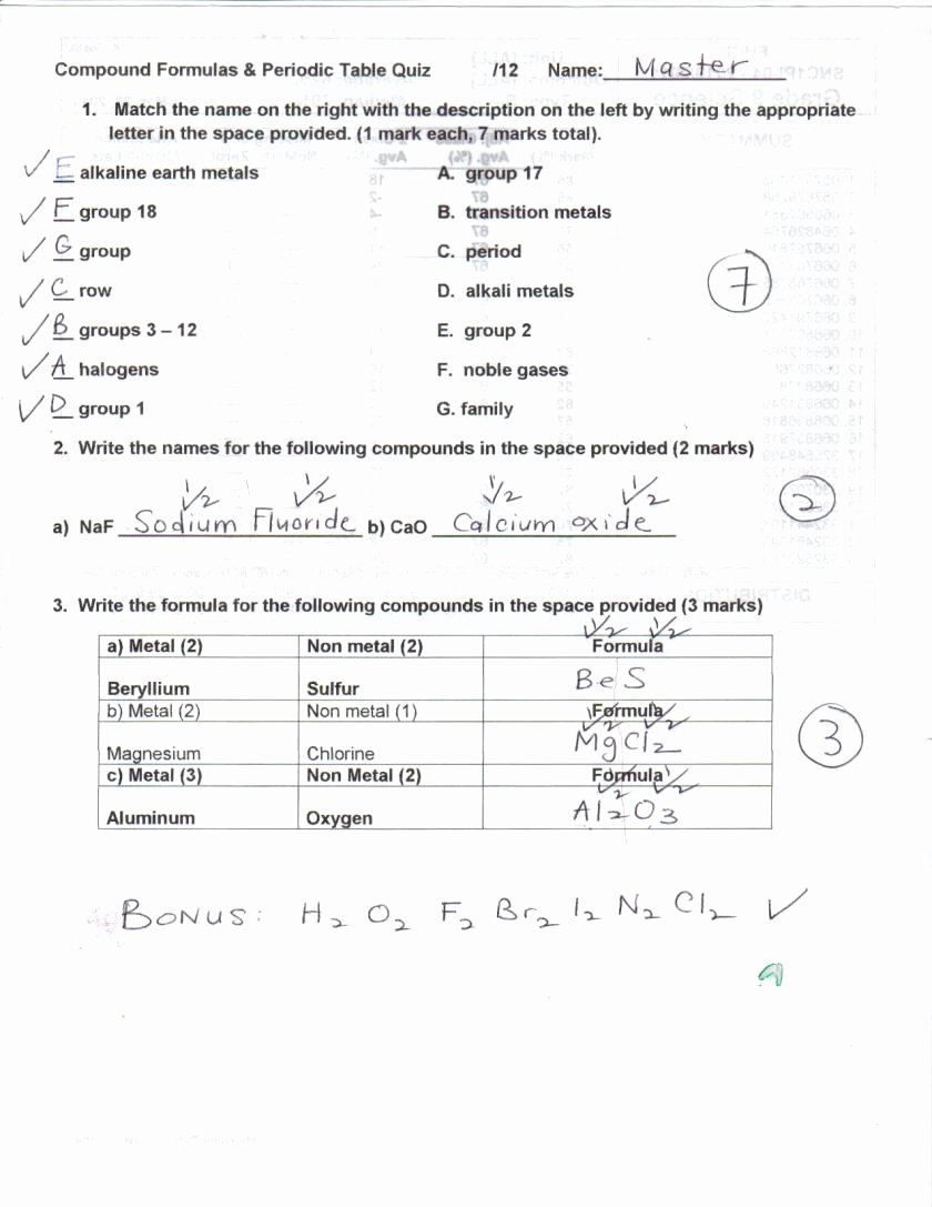 Periodic Trends Worksheet Answer Key Unique Periodic Table Trends Worksheet Answers