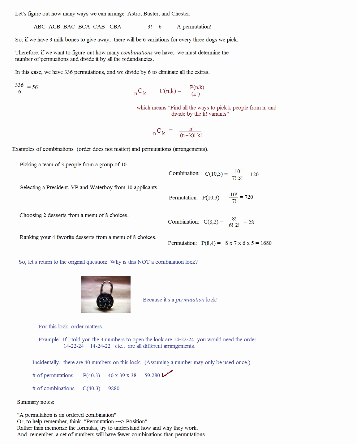 Permutations and Combinations Worksheet Answers Fresh Math Plane Binations &amp; Permutations