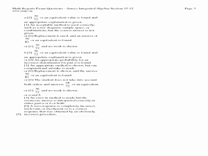 Permutations and Combinations Worksheet Unique Permutations Binations and Probability Worksheet for