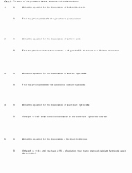 Ph and Poh Worksheet Fresh Ph and Poh Calculations Chemistry Worksheet with Answers