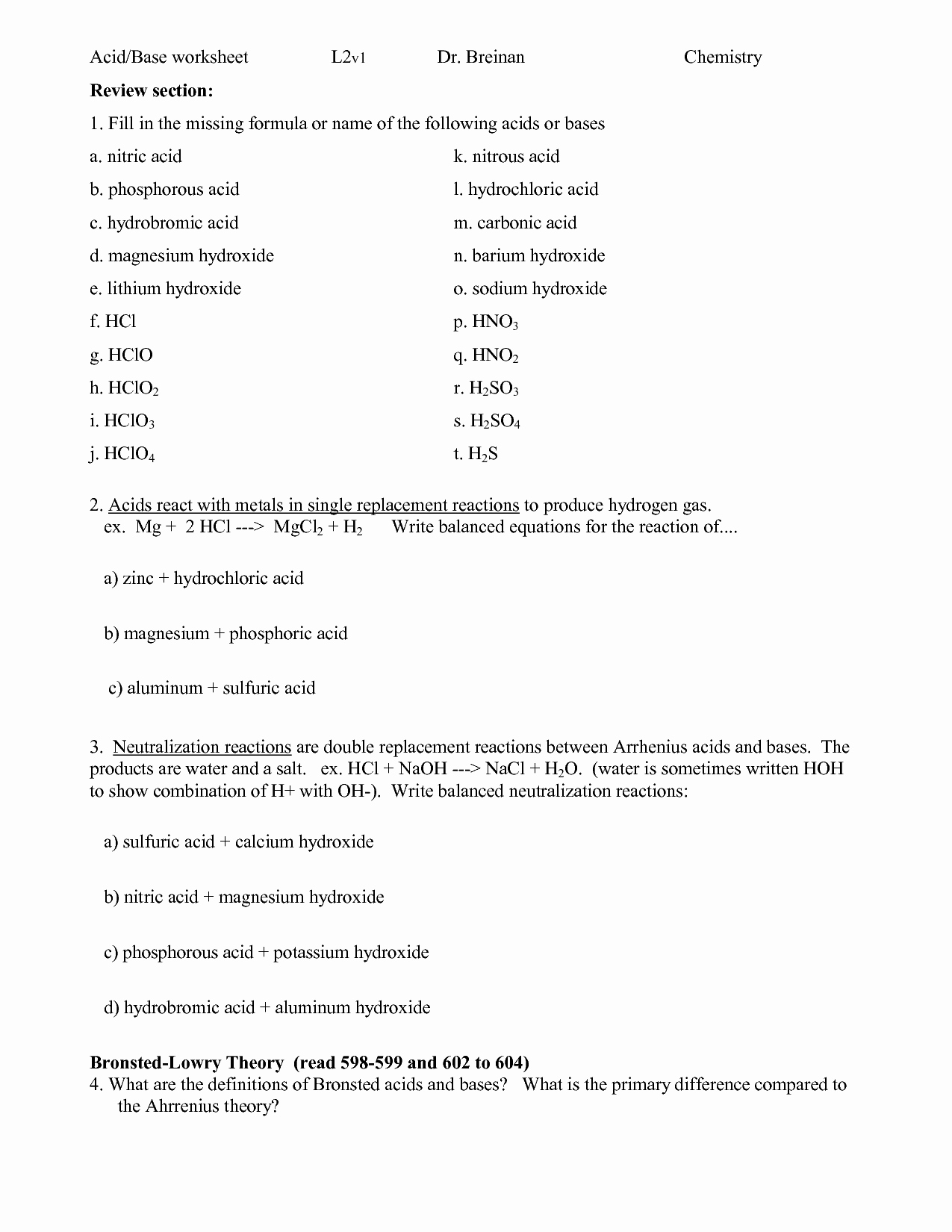 Ph Worksheet Answer Key New 12 Best Of Acid Rain and Ph Worksheet Answers