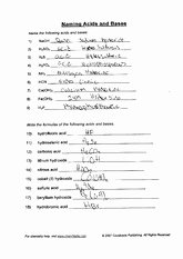 Ph Worksheet Answer Key Unique Chemistry Ph &amp; Poh Worksheet 7 Ph and Poh ‘ Nome M “ R