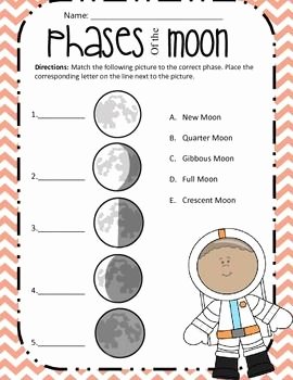Phases Of the Moon Worksheet Inspirational 236 Best Images About Lunar Cycle Moon Phases On