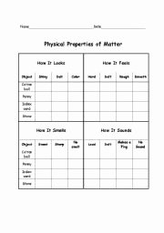 Physical Properties Of Matter Worksheet Lovely Physical Properties Of Matter Esl Worksheet by Lindyme12