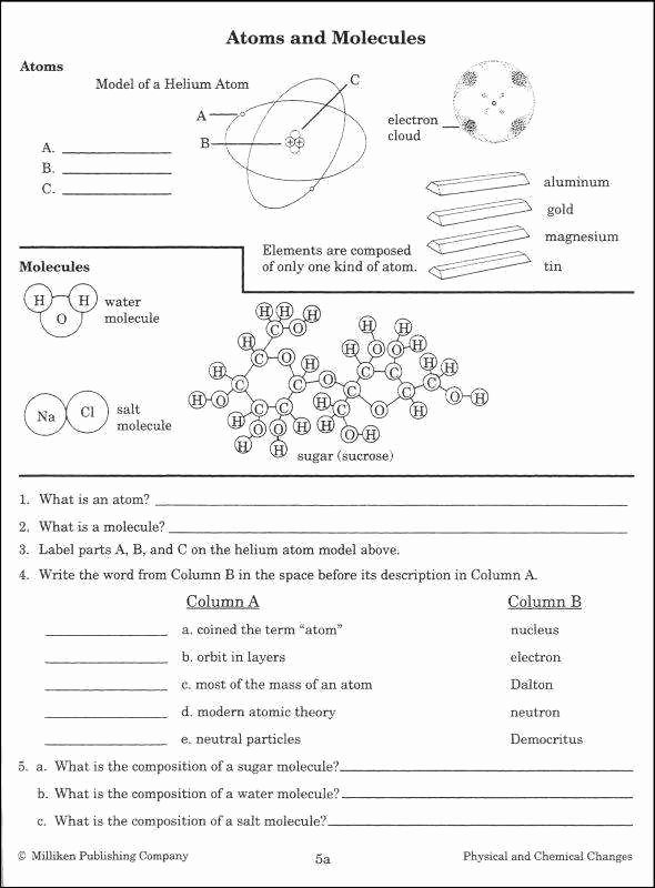 Physical Vs Chemical Changes Worksheet New Physical and Chemical Changes Worksheet