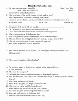Planet Earth Freshwater Worksheet Answers Inspirational Collection Of Planet Earth Movie Worksheets Bluegreenish