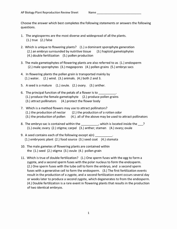 Plant Reproduction Worksheet Answers New 17 Best Images About Plant Reproduction Dd On Pinterest