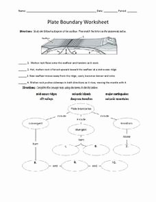 Plate Boundary Worksheet Answers Beautiful Plate Boundary Graphic organizer for 6th 8th Grade