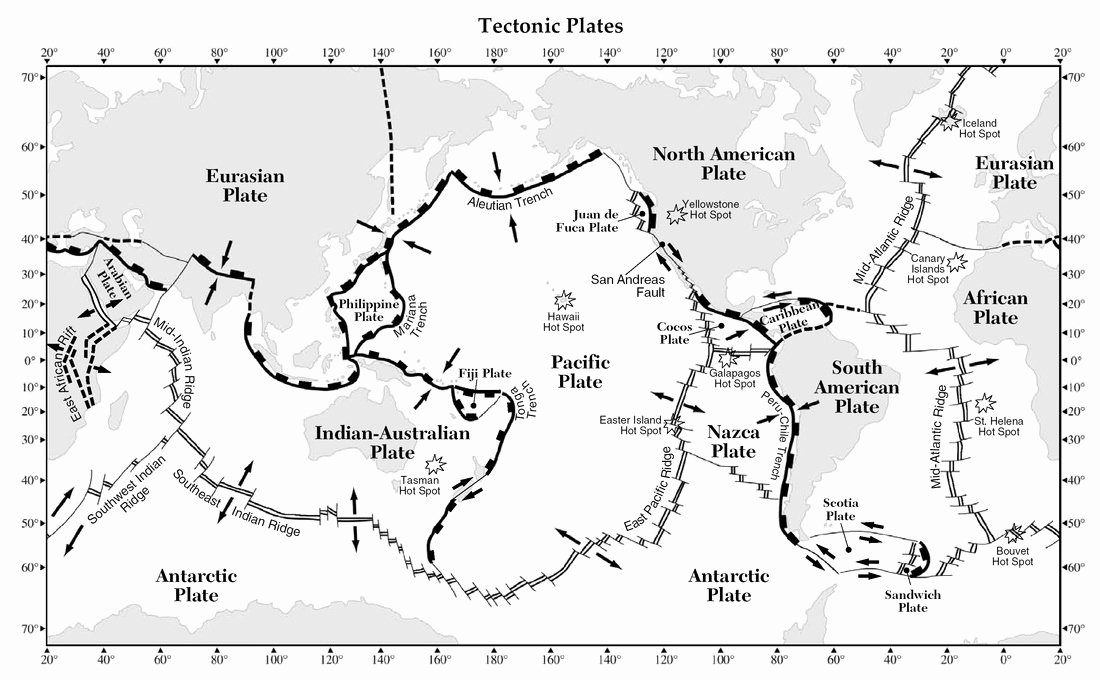 Plate Boundary Worksheet Answers Best Of Plate Tectonics the Geographer Online