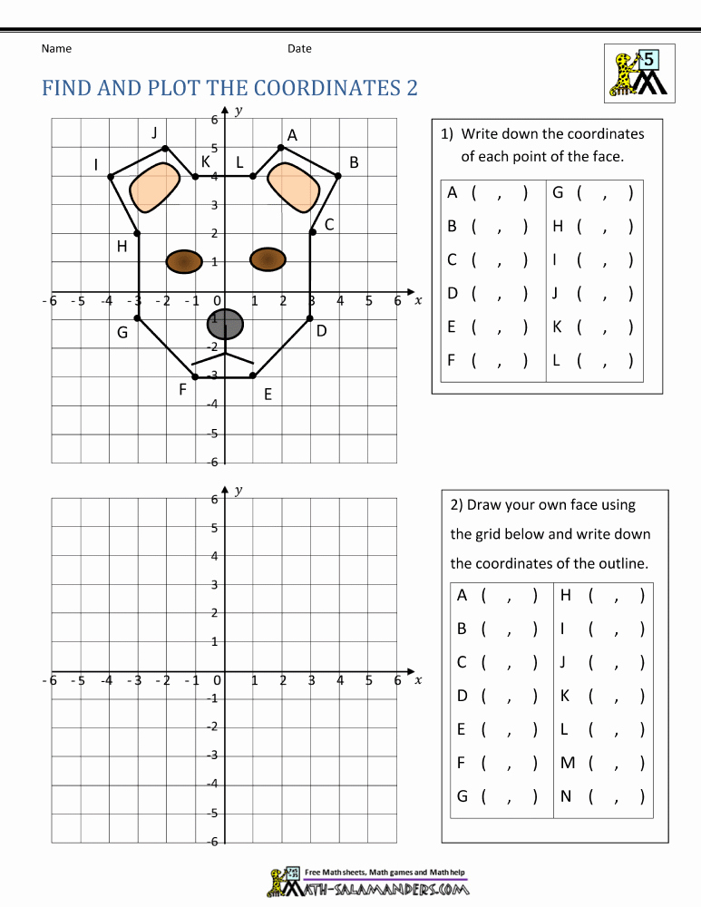 50 Plotting Points Worksheet Pdf 50 Plotting Points Worksheet Pdf