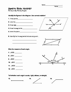 Point Of View Worksheet 11 Best Of Geometry Worksheet Angles by Mrs J S Math Corner