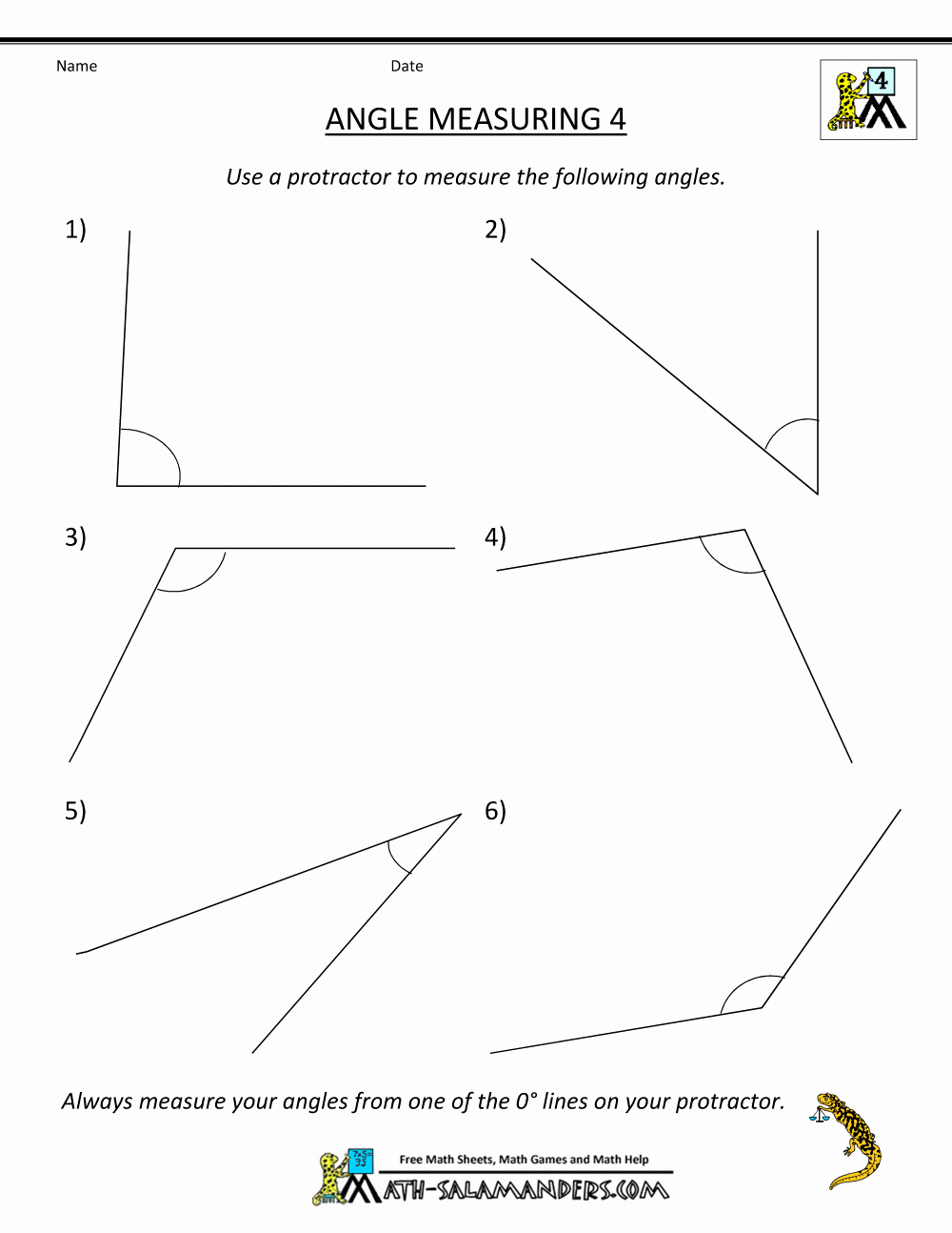 Polygon and Angles Worksheet Inspirational 4th Grade Geometry