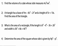 Polynomial Word Problems Worksheet Awesome Multiplying Polynomials Worksheets