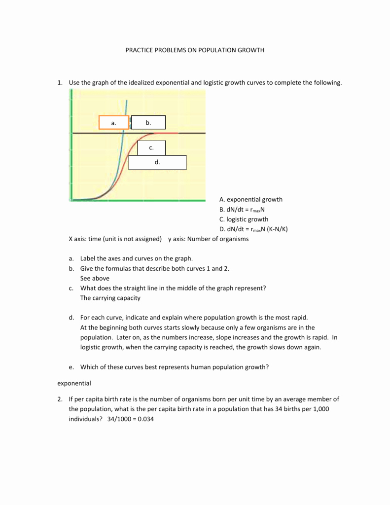 Population Ecology Graphs Worksheet Answers New Worksheets Population Dynamics Worksheet