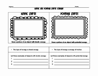 Potential and Kinetic Energy Worksheet Fresh Best 115 Science Images On Pinterest
