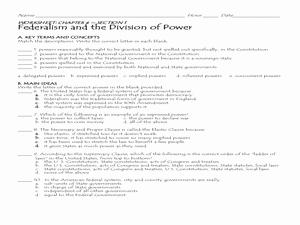 Powers Of Congress Worksheet Awesome Express Powers Of Congress Lesson Plans &amp; Worksheets