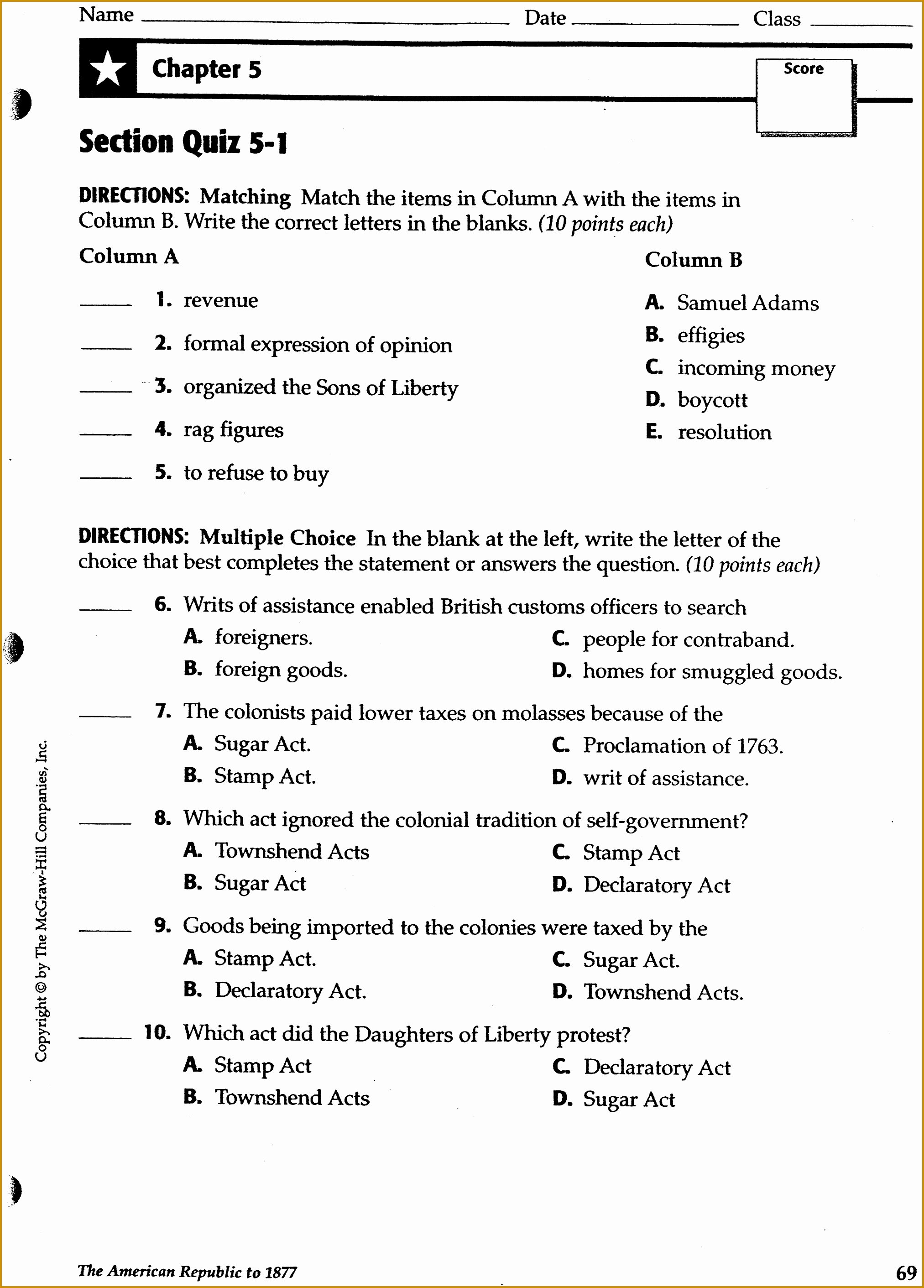 Powers Of Congress Worksheet Best Of 6 the organization Congress Chapter 5 Worksheet Answers