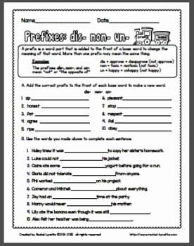 Prefixes and Suffixes Worksheet Elegant Prefixes Suffixes and Roots by Rachel Lynette