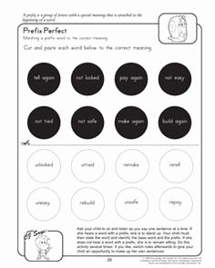 Prefixes Worksheet 2nd Grade Awesome Pinterest • the World’s Catalog Of Ideas