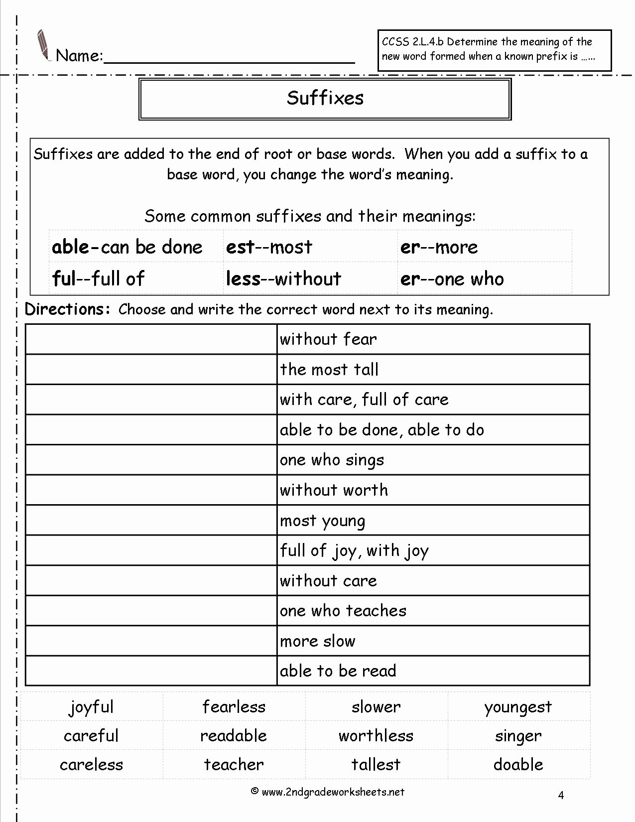 Prefixes Worksheet 2nd Grade Lovely Second Grade Prefixes Worksheets