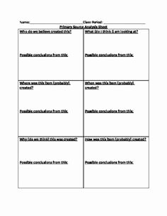 Primary and Secondary sources Worksheet Unique Apparts Dbqs Strategy for Decontextualizing sources