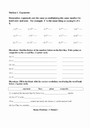 Prime and Composite Numbers Worksheet Inspirational English Worksheets Exponents Prime and Posite Numbers