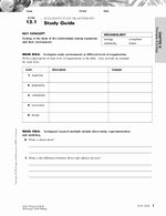 Principles Of Ecology Worksheet Answers Fresh Principles Ecology Chapter 2 Section 1 organisms and
