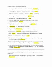 Principles Of Ecology Worksheet Answers Inspirational Ecology Review Worksheet 1 Answers Name Answers Date