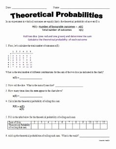 Probability Worksheet High School Inspirational 1000 Images About Probability &amp; Statistics On Pinterest