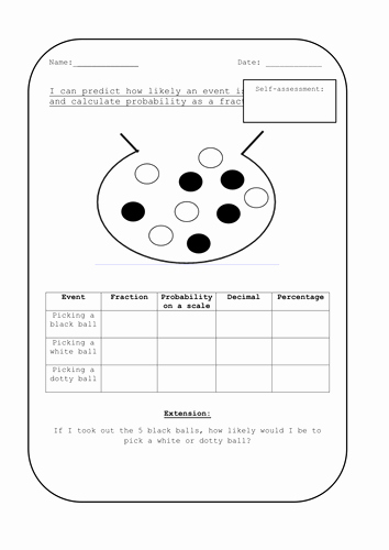 Probability Worksheet High School New Probability Resources by Hilly577 Teaching Resources Tes